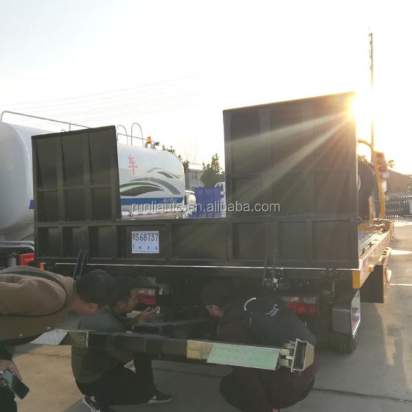 4Tons Road Wrecker Truck Euro 4 Rotator Tow Truck 4x2 Drive Type
