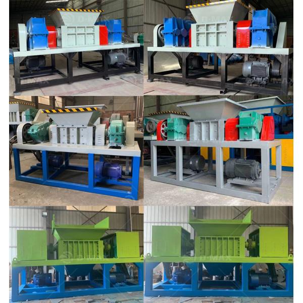 Double Shaft Shredder for Scrap Recycling of Waste Metal and Tires Recycle Waste Wood