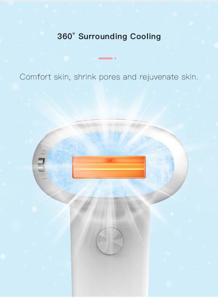 Permanent Home Pulse Light Ice Cooling Laser Hair Painless Removal Mini Handheld IPL Epilator Portable Depilator Machine