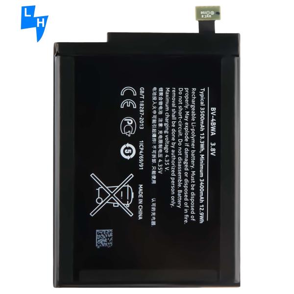 Rechargeable Batteries BV-4BWA Mobile phone battery for Nokia Lumia 1320 3500mAh