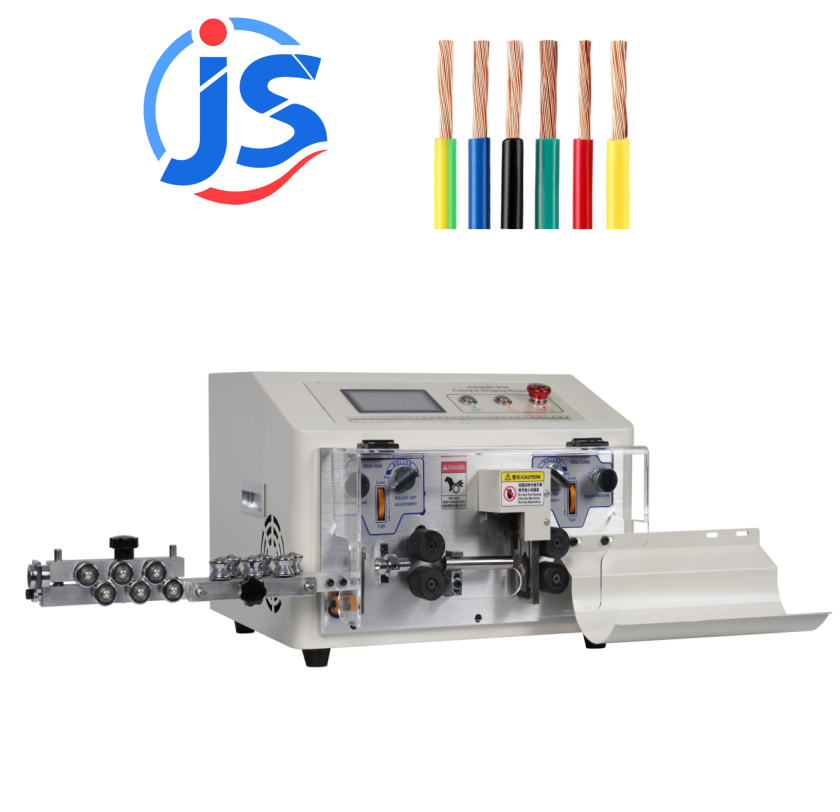 Low Noise Automatic Cable Stripping Machine 3000 - 4000pcs/Hour Wire Harness Cutting Machine
