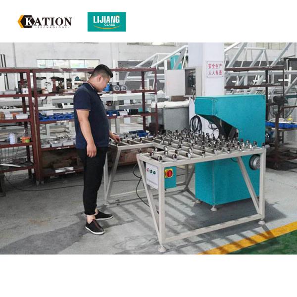 Glass Industry Glass Edge Grinding Machine Simple Operation , Convenient Glass Edge Finish Machine