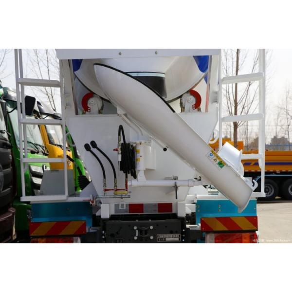 7.98 Square Concrete Mixer Truck with 6x4 8x4 Chassis Sinotruk HOWO TX 350 HP Diesel Fuel