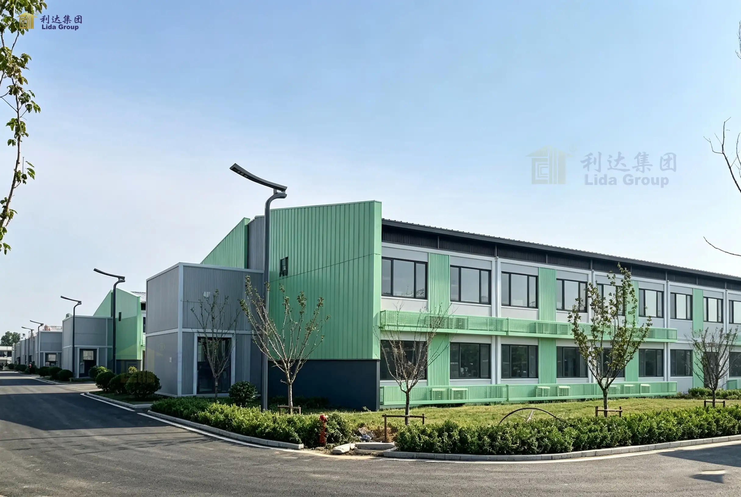 Expandable Modular Mobile Container House with A1 Fire Rating and Double-glazed Aluminum Curtain Wall