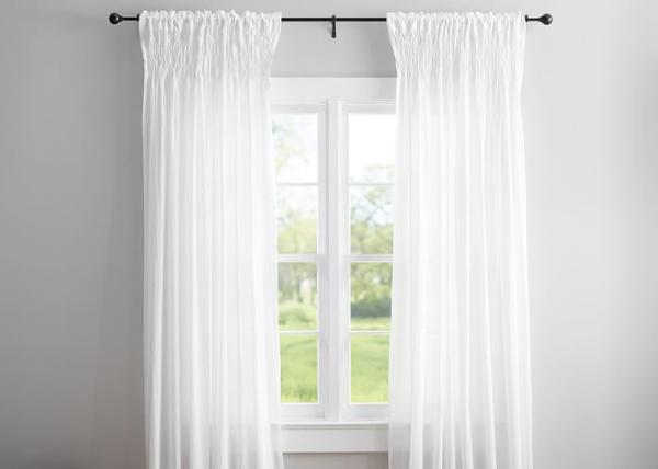 Fashion Organic Drape Modern Window Curtains Plain Style Color Customized