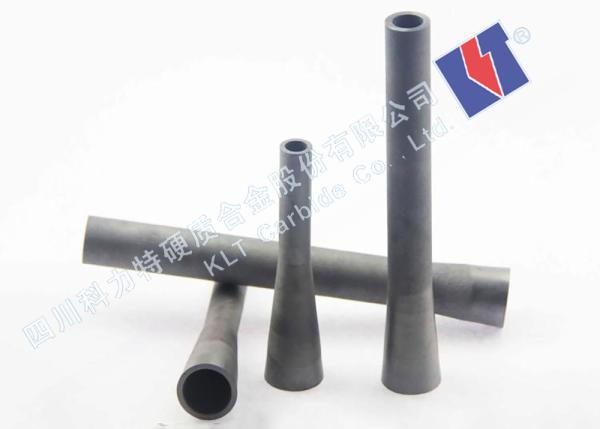 High Rigidity Tungsten Carbide Nozzle For Dry / Wet Blasting Long Usage Lifetime