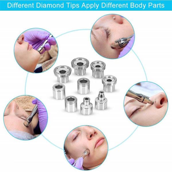 Home Diamond Portable Microdermabrasion Machine / Jet Peel Facial Machine