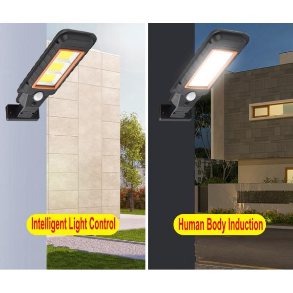 IP67 COB LED Street induction Lamp Garden Highway Road lamp Solar PIR Sensor Wall Light