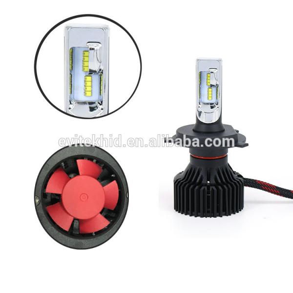 30W 4000lm H7 IP 67 Bright Headlight Bulbs For Cars 30000hrs Life Span