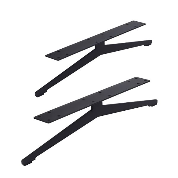 Sofa Accessories Furniture Hardware Brackets Heavy-Duty Furniture Base Frames Black Metal Sofa Bed Legs