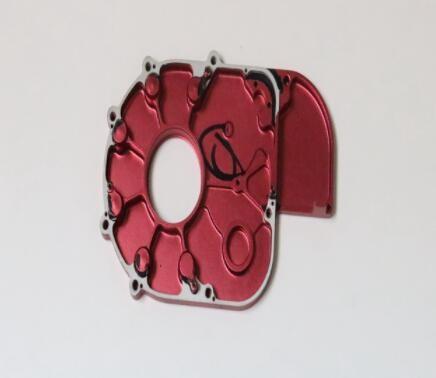ADC12 ADC6 Aluminum Semiconductor Metal CNC Milled Parts Polished 90*80*60mm