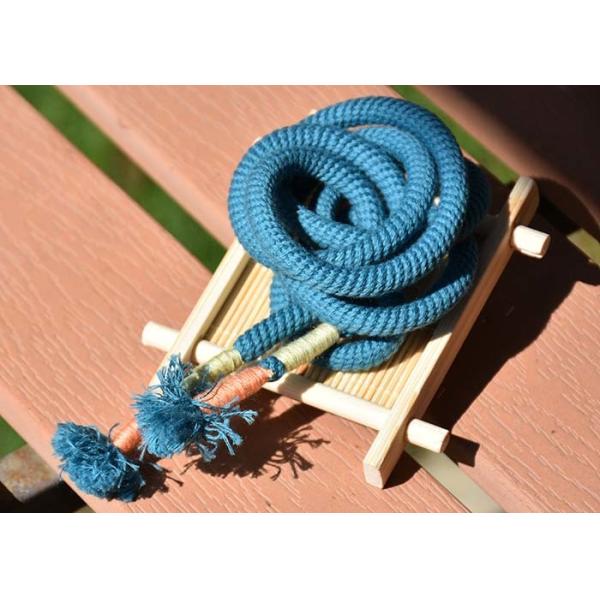 Сплетенный шнур Drawstring хлопка головы 6mm пряжи круглый для одежд