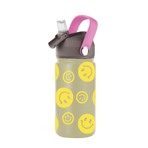 Bouteille d'eau réutilisable en acier inoxydable 304 pour le café et le thé isolé 12 oz sans BPA