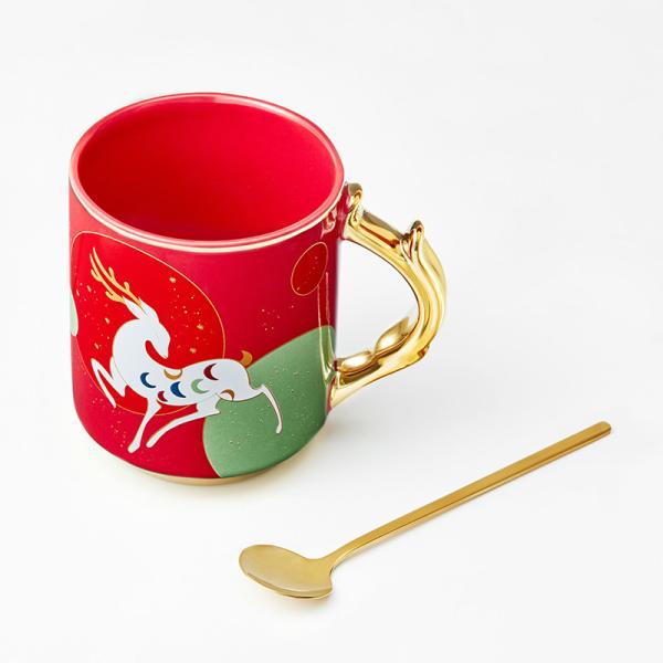 Ready To Ship In Stock Microwave Safe Heat Resistant Round Magic Mug Customised Food Safe Ceramic Coffee Mugs