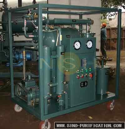 Purificador de aceite del vacío de la eficacia alta 3000L/H 39KW OD 32M M