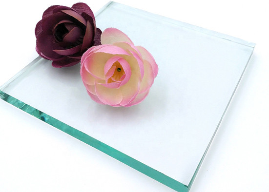 Safety Tempered PVB Colored Clear Laminated Glass 10mm Thickness