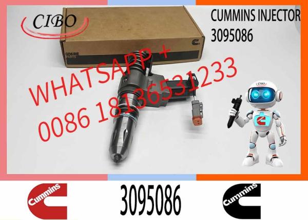 SD22 Bulldozer original N14 Motor 3652541 3652542 Injetor de combustível 3095086 3095729 Usado na Cummins