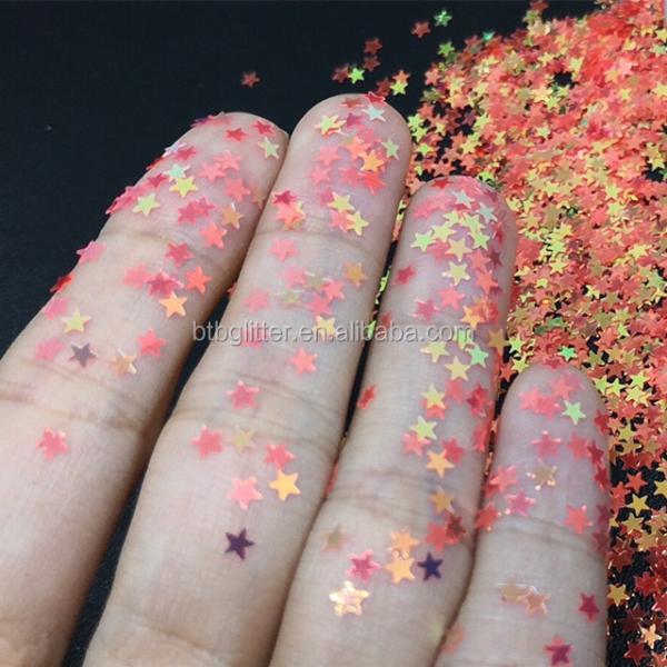 Make Your Craft Stand Out with Hart Shape Mixed Star Shape Glitter Sequins Glitter Powder Cosmetic Chunky Body Glitter