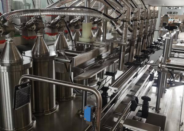 Monoblock Viscous Liquid Filling Machine SUS304 Glass Bottle Filling Machine
