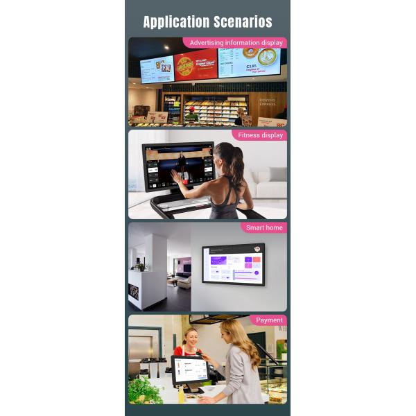 10.1 Inch Wall Mounted Tablet Digital Signage FCC, CE , ROHS , Quality under Guarantee  More details Customizable