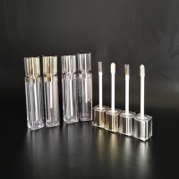 os tubos do brilho do bordo do quadrado 8ml esvaziam recipientes do batom 76*20mm