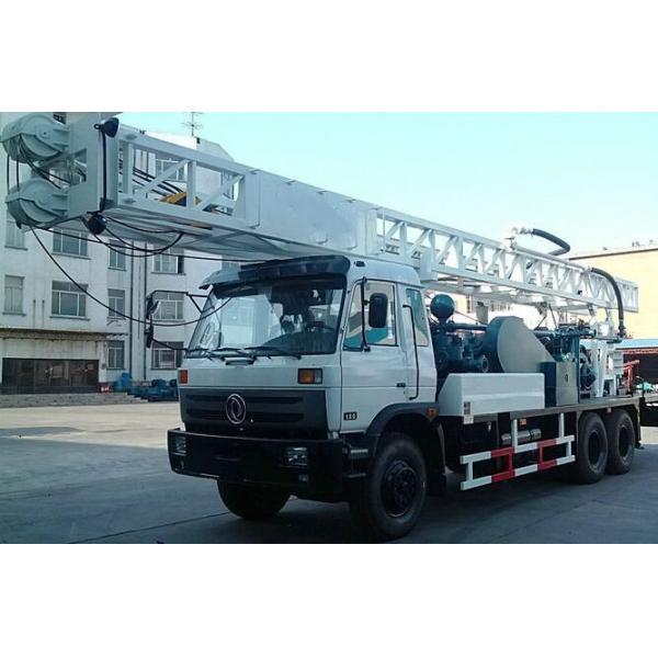 Буровая установка 6X6 двигателя дизеля 400m COMMINS установленная тележкой