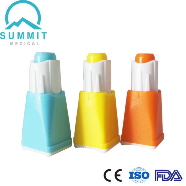 La seguridad dirigió ajustes ajustables de la profundidad de la aguja 3 de la lanceta de la profundidad