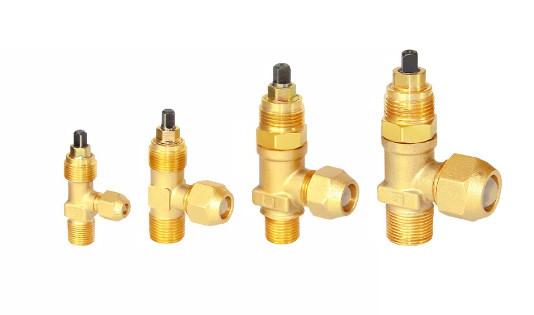 Brass Stop Angle Valve 2 ISO9001 For Refrigeration Equipment