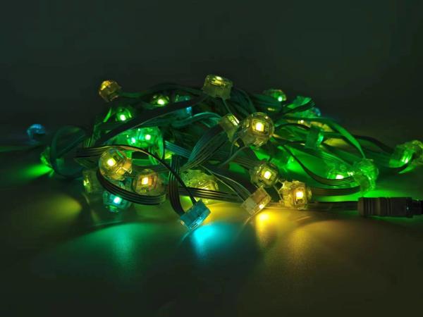 Nouveau éclairage LED Pixel Point Dc12v étanche à l'eau Smart Led Rgb Noël Pixel Lights Décoration extérieure