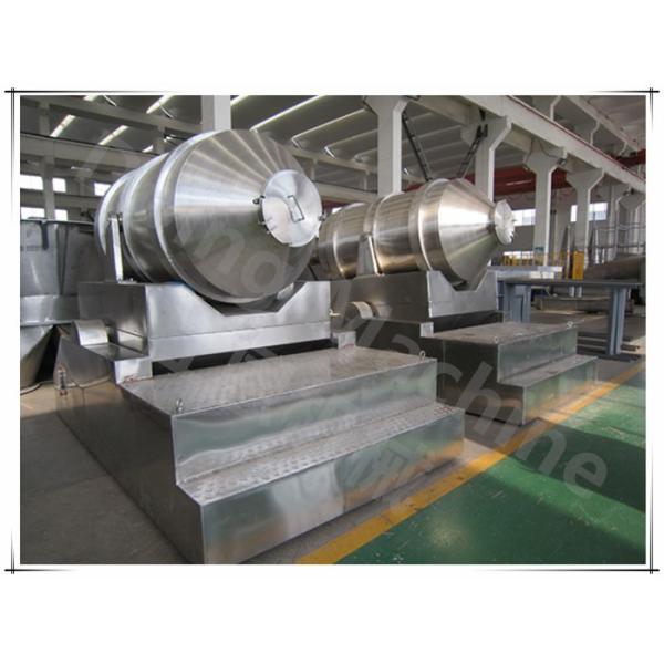 Двухмерная сухая машина смесителя порошка с телом нержавеющей стали