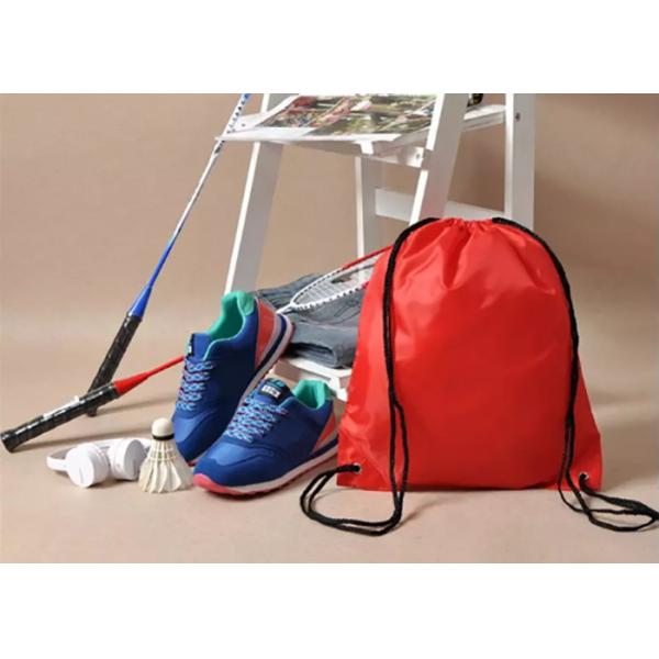 High Quality Wholesale Promotional Cheap Polyster Nylon Sport Drawstring Backpacks