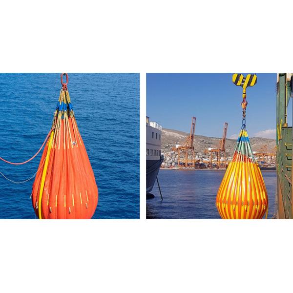 Crane Load Test Water Bags Enhanced Safety Features Equipped With Overpressure Valves And Reinforced Seams