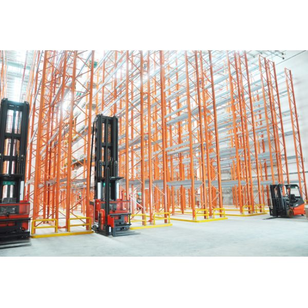 VNA Rack Very Narrow Aisle Heavy Duty Rack VNA Pallet Racking Warehouse Storage Rack with three way forklift