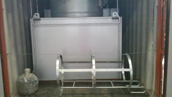 Industrial Ammonia Evaporative Condenser With Schneider Brand Electrical Components