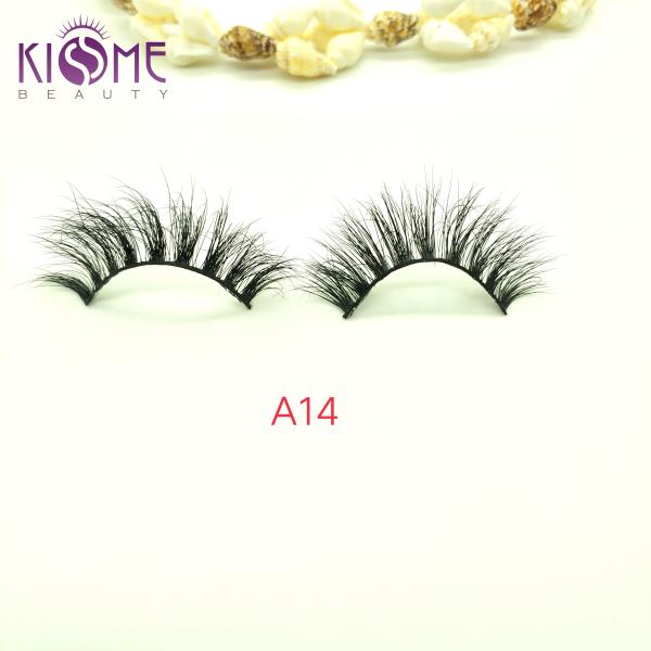 Gorgeous 3d Real Natural Mink Eyelashes Densed Black Cotton Band No Harm