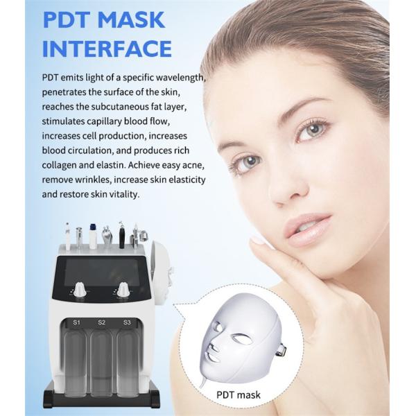 7in1 Hydro Facial Machine With Mask Wrinkle Removal Diamond Peeling
