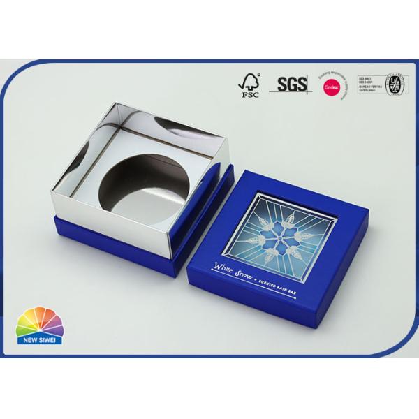 Коробка браслета ожерелиь упаковывая присутствующая с окном полиэтиленовой пленки