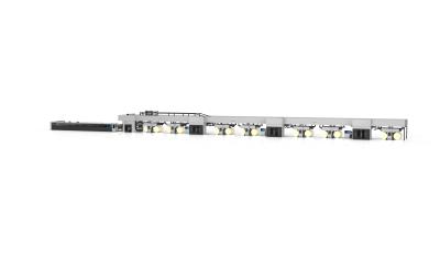 7 plys 2500mm Corrugator  Line for corrugated Packaging Machine