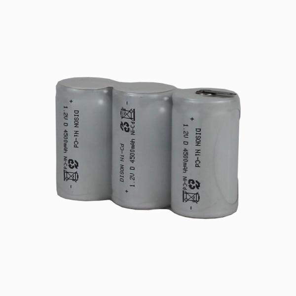 -40C 低温 再充電可能な NiCd D KRH33/62 3.6V 4.5Ah バッテリーパック 緊急照明