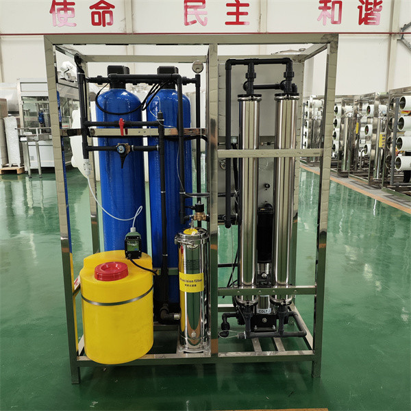 0.5T Однополярное оборудование для обработки воды с обратным осмосом для очистных сооружений