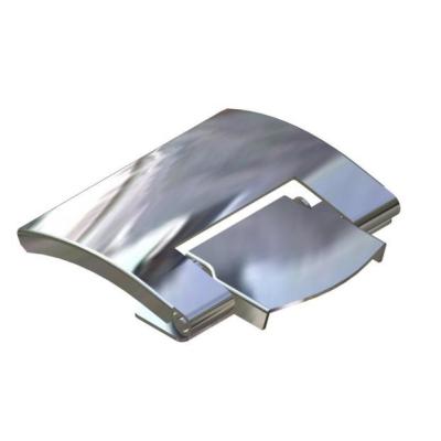 304 Stainless Steel Draw Catch With Padlock Polishing Draw Toggle Clip For Insulation SGS