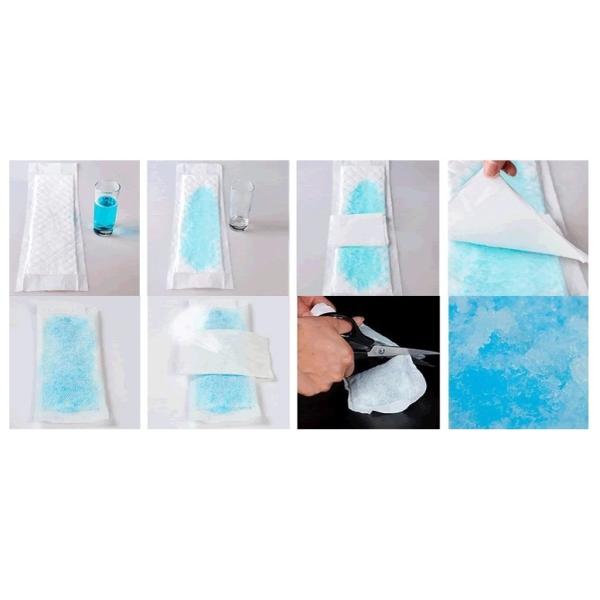 Waterproof PE Backsheet Anion Chip Ladies Sanitary Pads