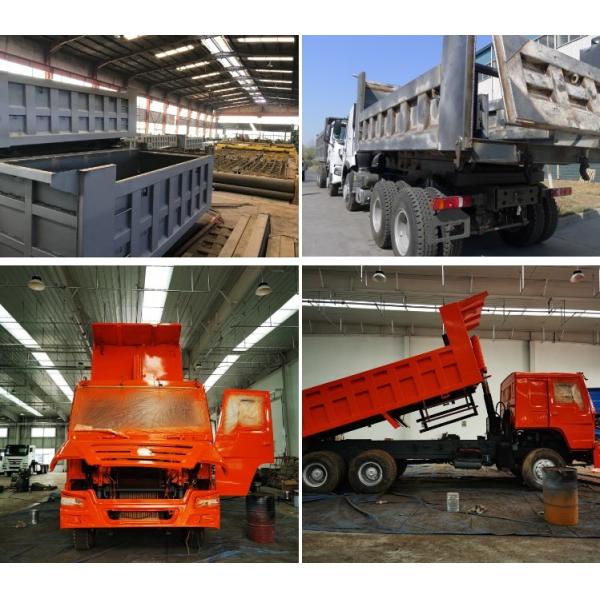 ISO 10 Wheels 6x4 Tipper Used Howo Dump Truck 371