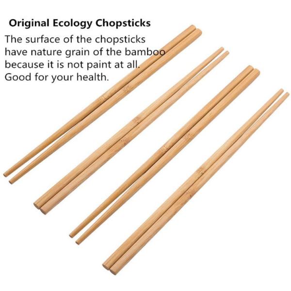 Многоразовые естественные бамбуковые палочки ссыпают для варить ресторана