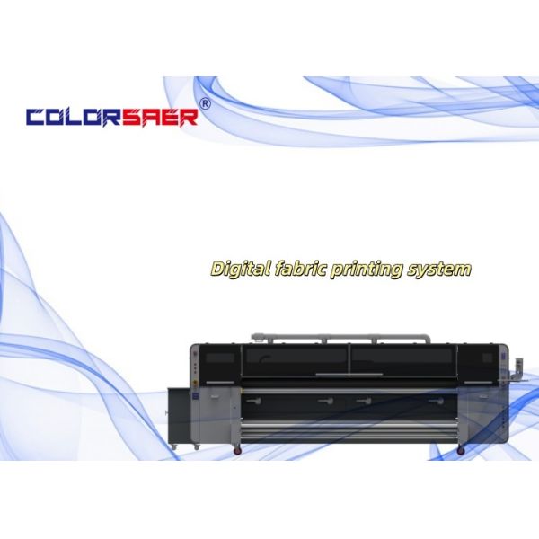 Wide Format 3200mm Width Printer Curtain/Tent/Flag Fabric Inkjet Printer Thermal Sublimation Digital Printer