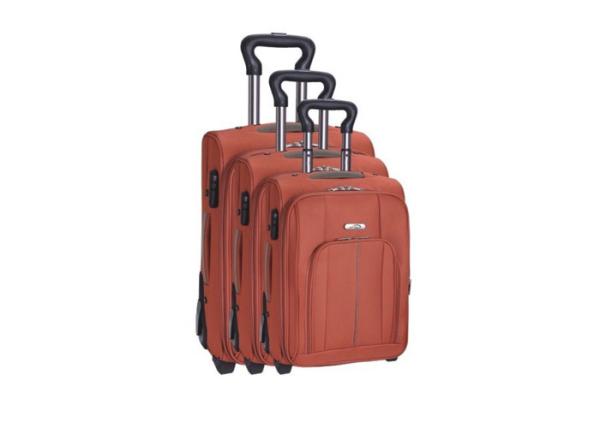 4 Pcs Luggage Travel Set Bag Eva Trolley Suitcase With Normal Combination Lock