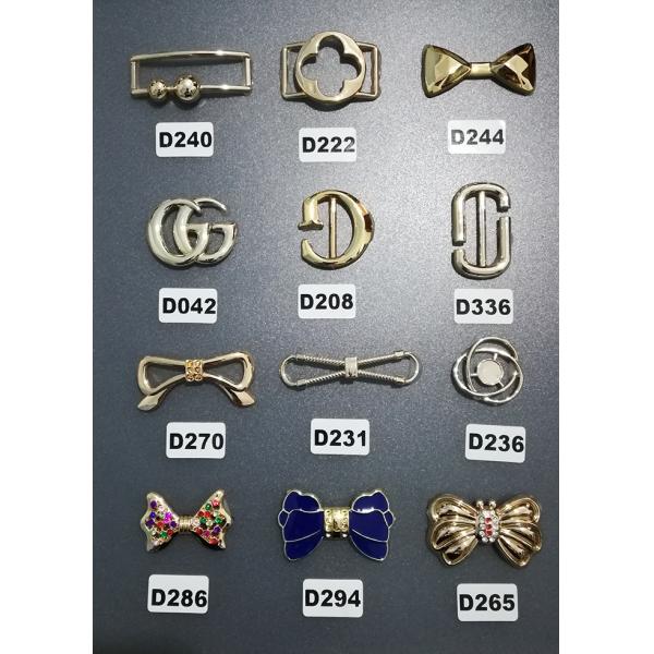 New Design Acrylic Plastic Pair Buckle For Swimming Wear Bikini Decoration , Plastic Shoe Decorations For Shoe Accessory