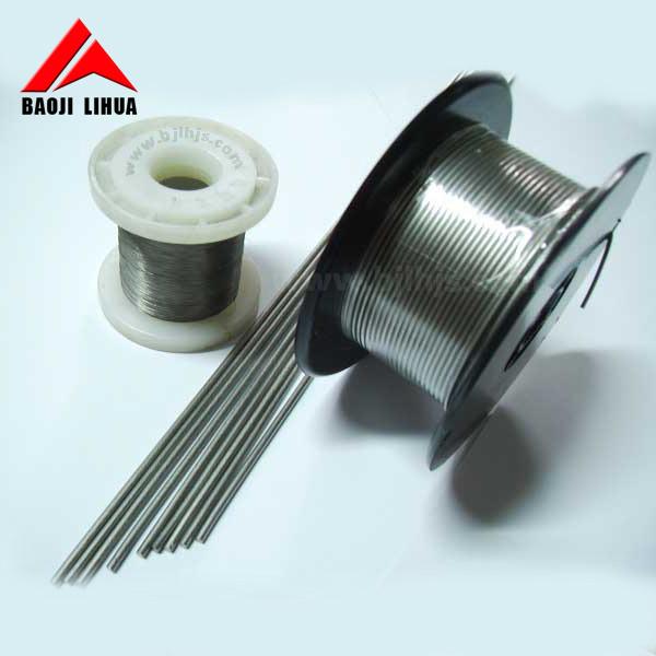 Industrial Medical Titanium Wire Gr7 Gr12 0.8mm-4mm ASTM B863 Straight Shape