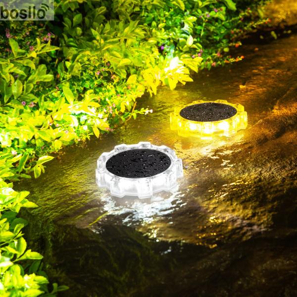 Solar Garden Lamps RGB Waterproof solar garden lights IP65 Smart solar garden lights with motion sensor