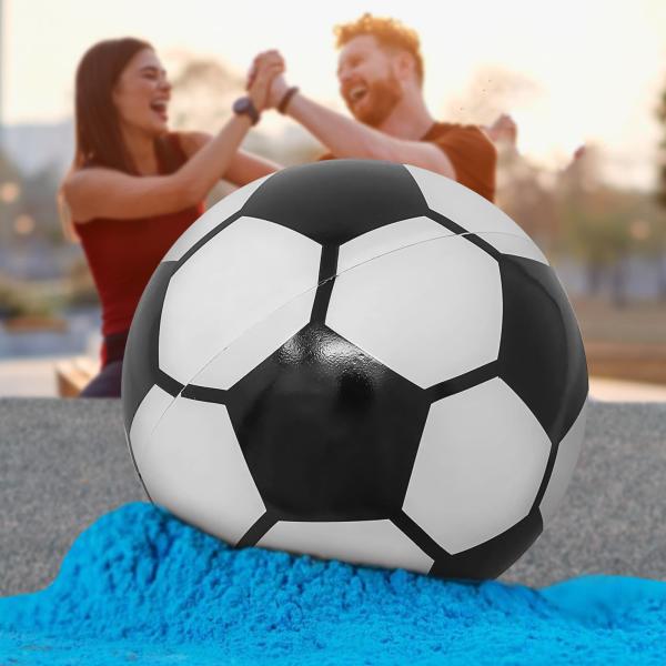 Gender Reveal Props Confetti Powder Filler 14*14*14cm Football for Baby Celebrations